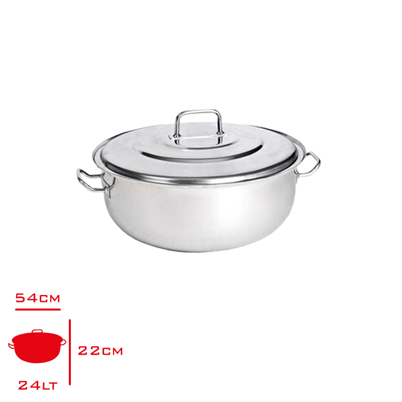 Kapp Helvane Tencere Kapaklı 24 Lt 40*17 30014017