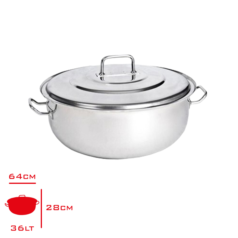 Kapp Helvane Tencere Kapaklı 36 Lt 50*20 30015020
