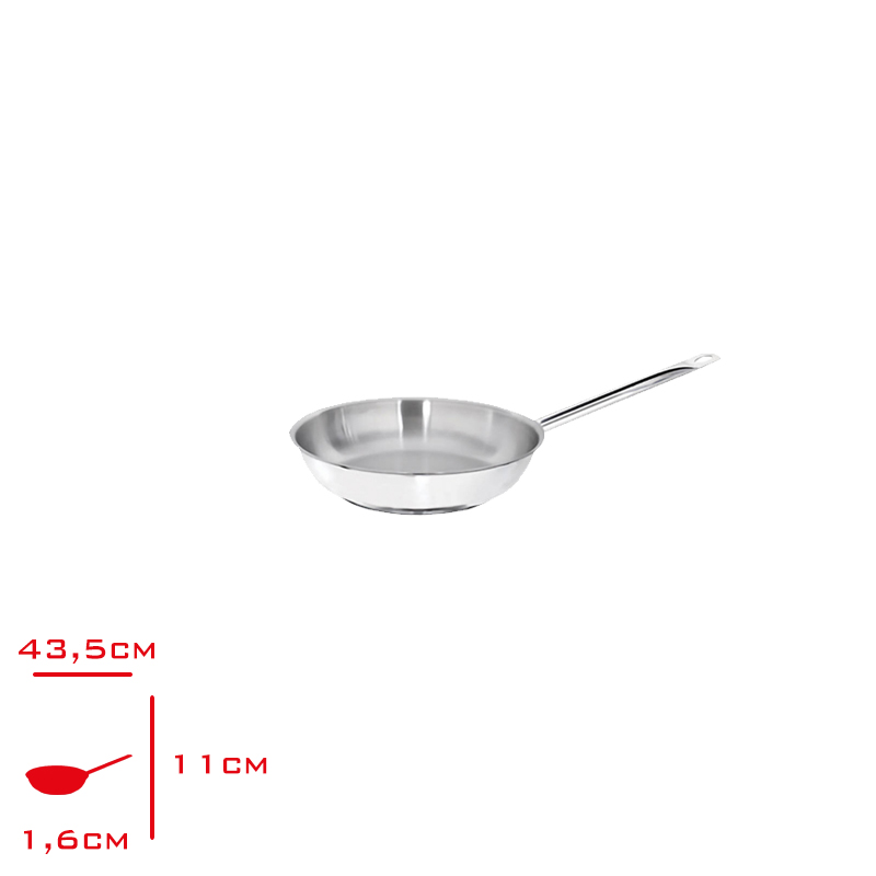 Kapp Tek Saplı Celık Tava 1,6 Lt 20*5 30152004