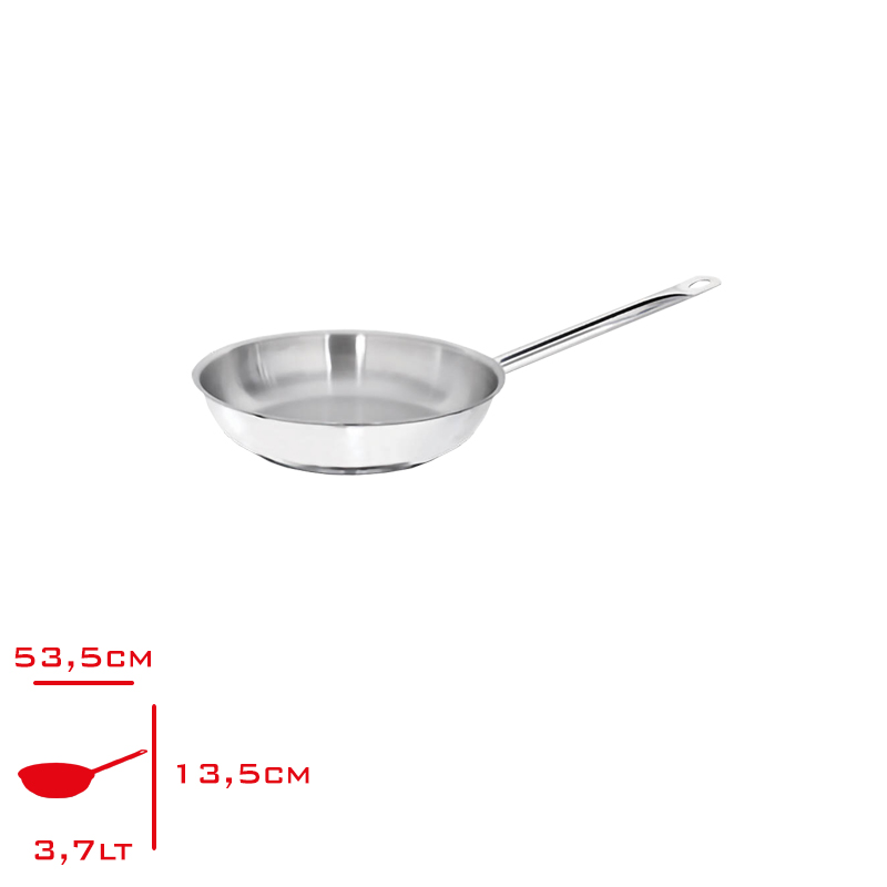 Kapp Tek Saplı Celık Tava 3,7 Lt 28*6 30152806
