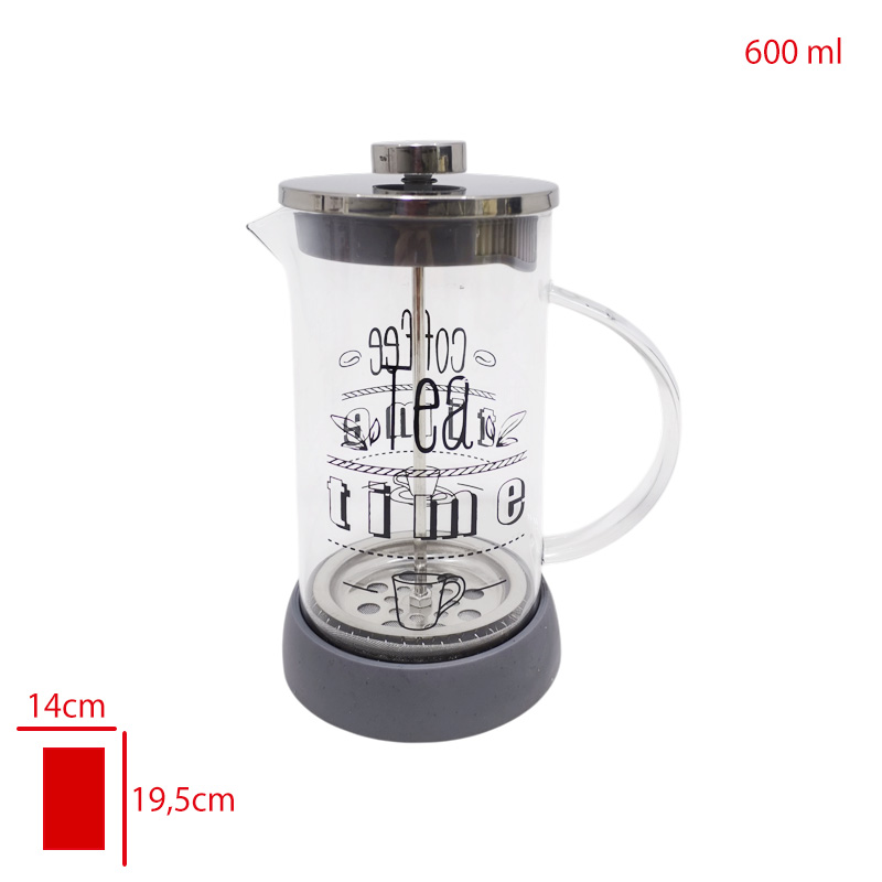 Pablıto French Press Sılıkon 600 Ml Pbt-835