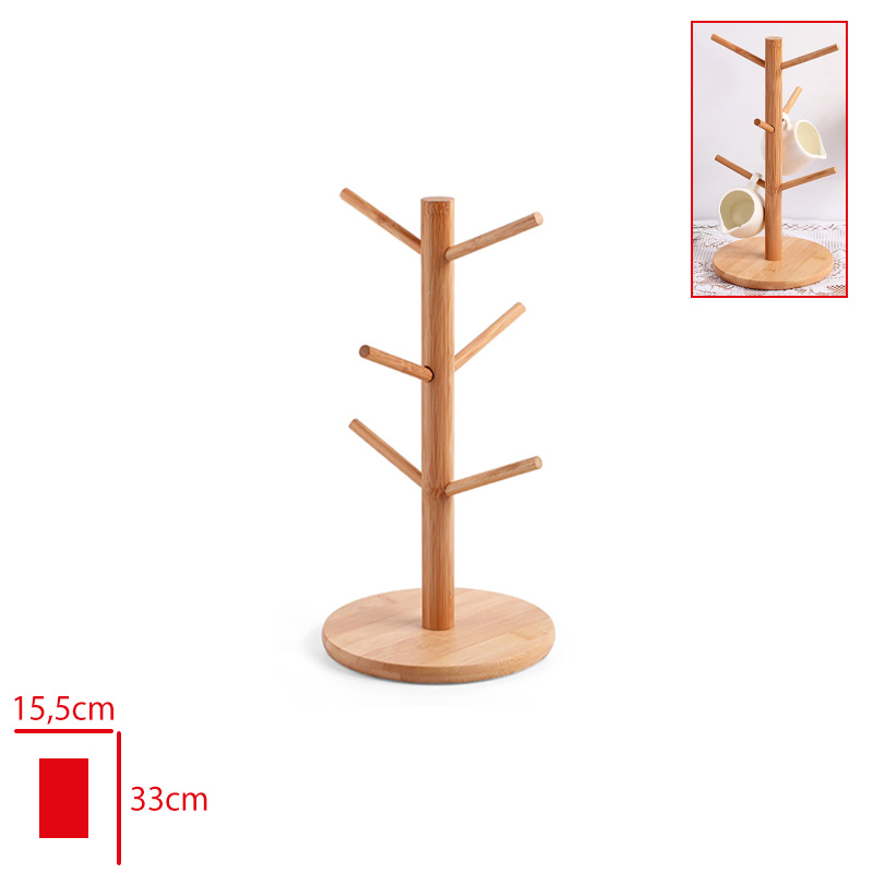 Pablıto Bambu Fıncan Askısı Pbt-539