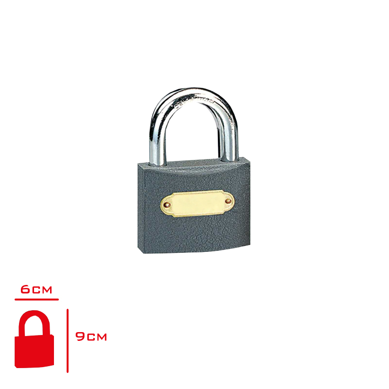 Asma Kılıt Kısa 63 No Gri Gk-G63