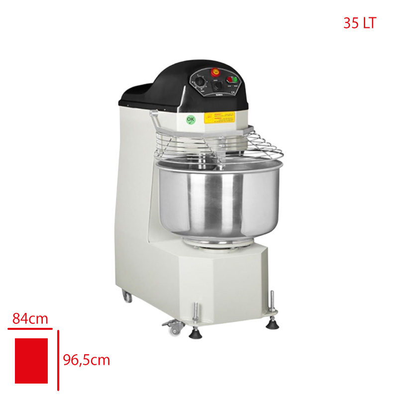 SGS HAMUR YOGURMA MAKINESI SPIRAL 35 LT SDM 35