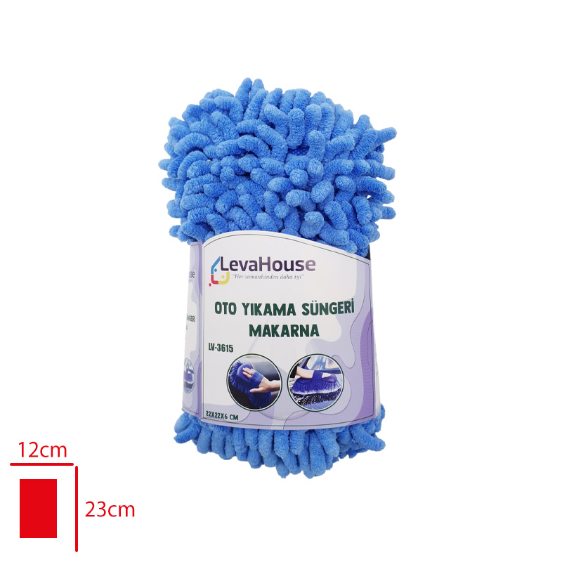 Leva Oto Yıkama Sungerı Makarna Lv-3615