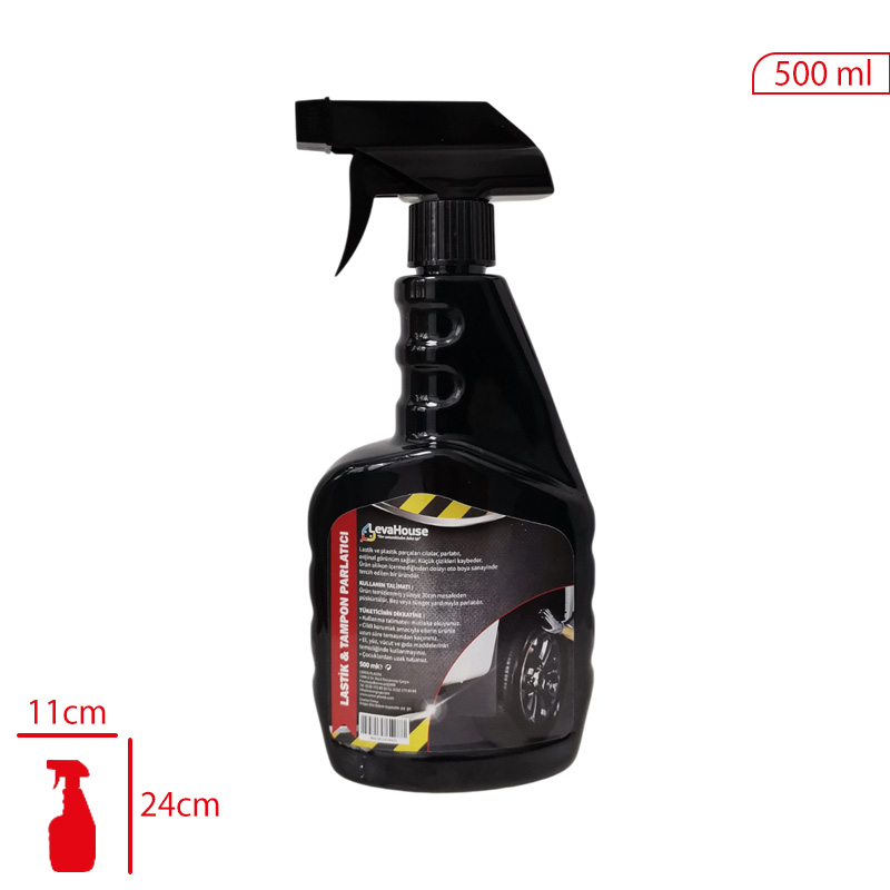 Leva House Oto Lastık ve Tampon Parlatıcı 500 Ml