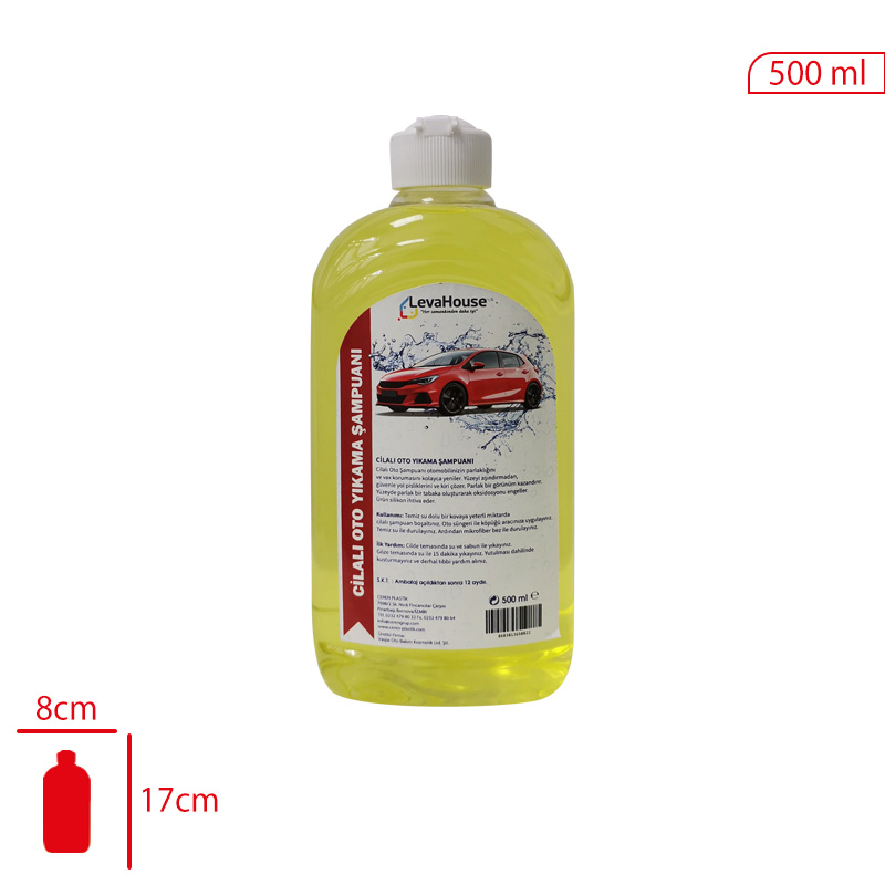 Leva House Cılalı Oto Yıkama Şampuanı 500 Ml