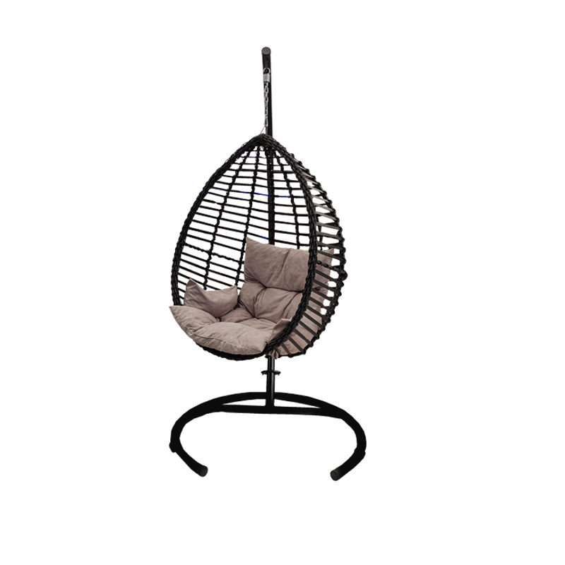 Bambum Salıncak Rattan Armut Tek Kısılık