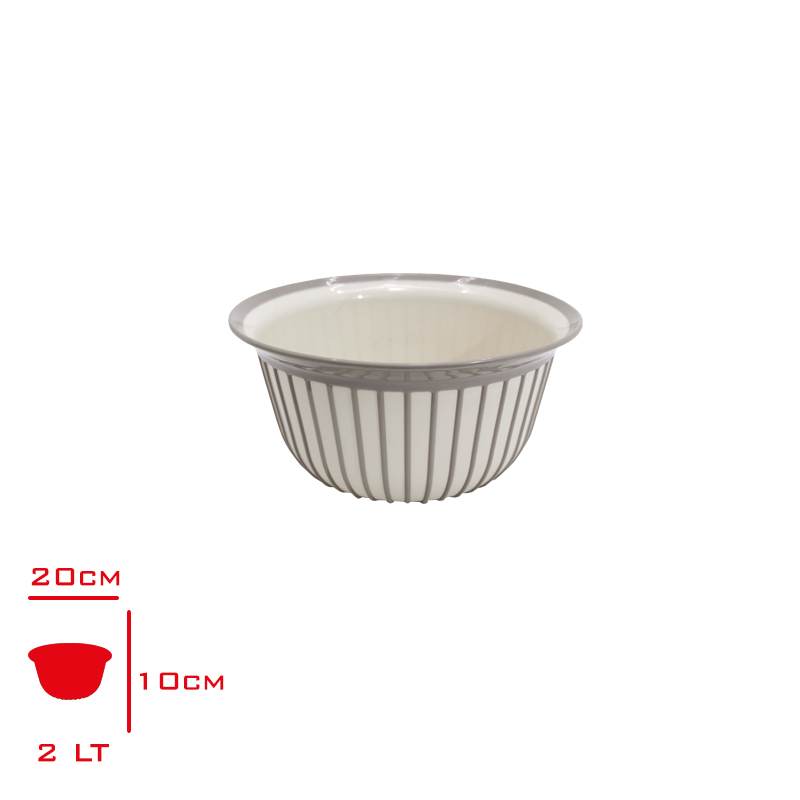 Foly/Evmonı Yuvarlak Kase Lınea 2 Lt Bnm-6911