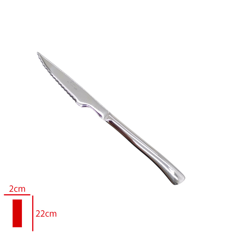 ALKAN STEAK BICAGI CELIK SAPLI 22 CM ZB 01