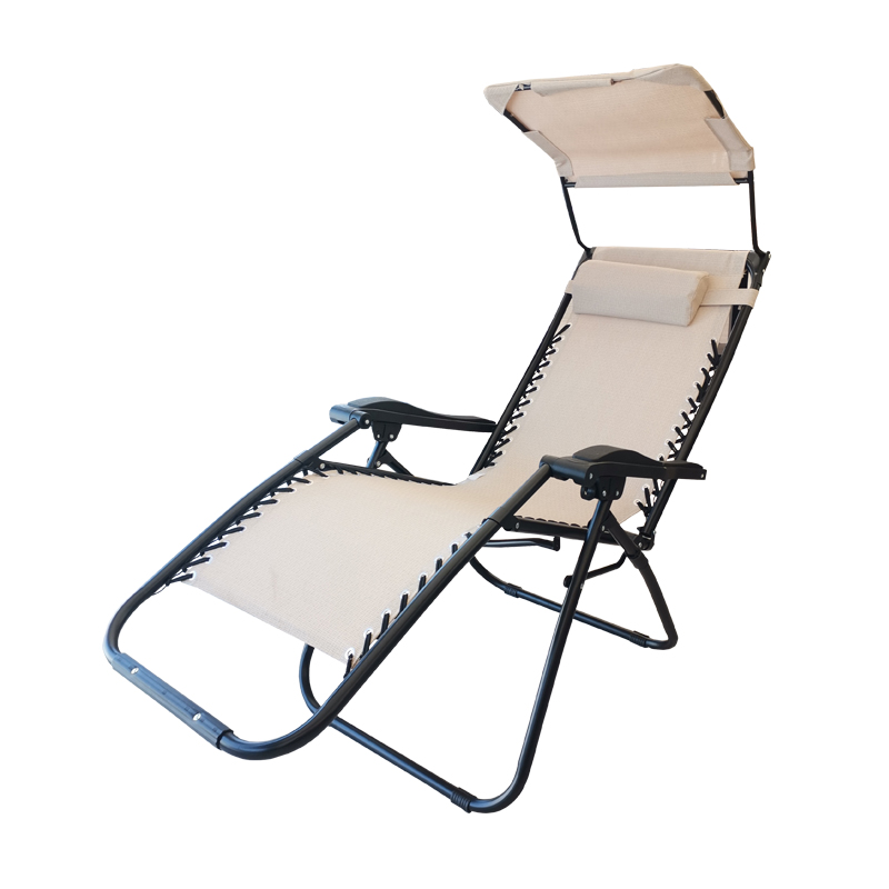 Sezlong Katlanır Metal Plastik Kollu Luks Ilc-001