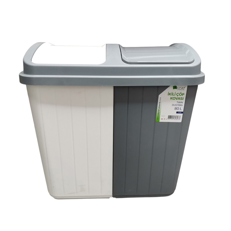 Comfort Çöp Kovası 2'li 80 Lt S-018