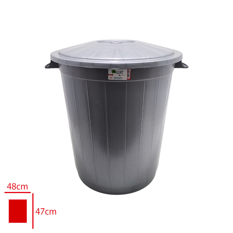 Murat Pls Çöp Kovası 46 Lıtre K-007-R