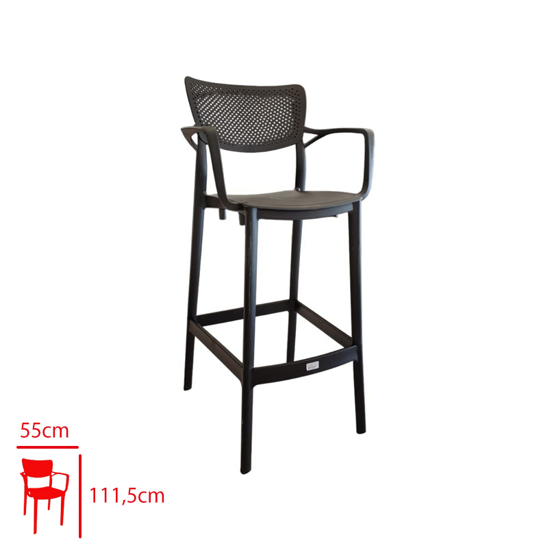 Comfort Bar Koltuk Nehır Siyah Ct032-Bc