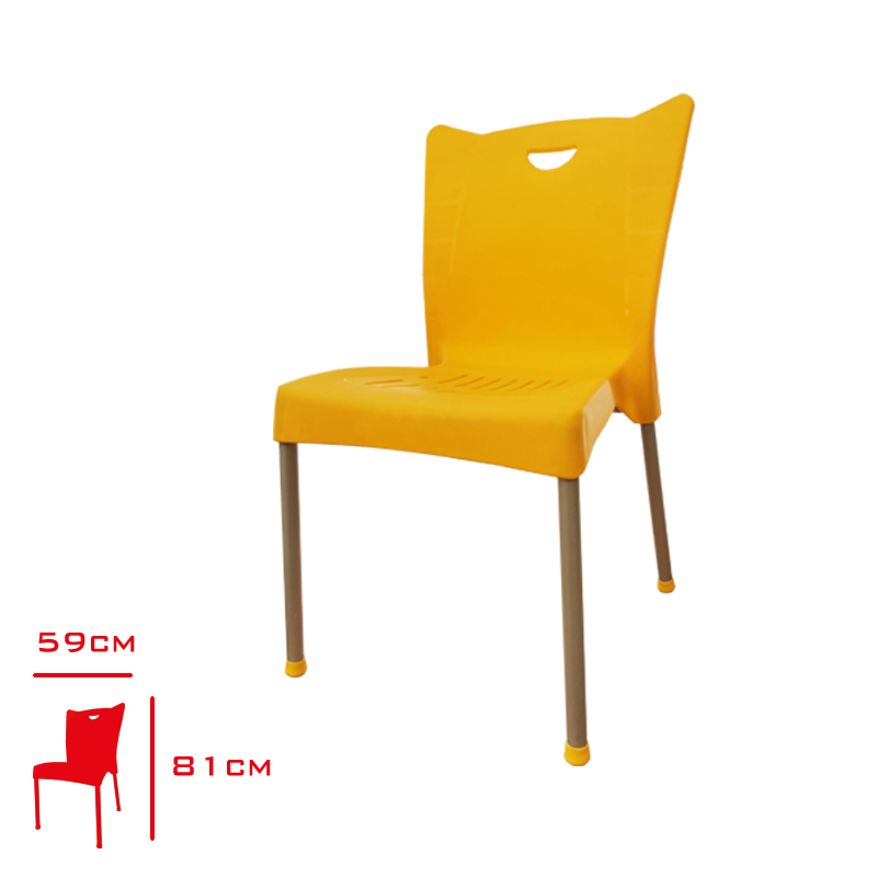 Comfort Sandalye Yasemın Alüminyum Ayaklı Ct019