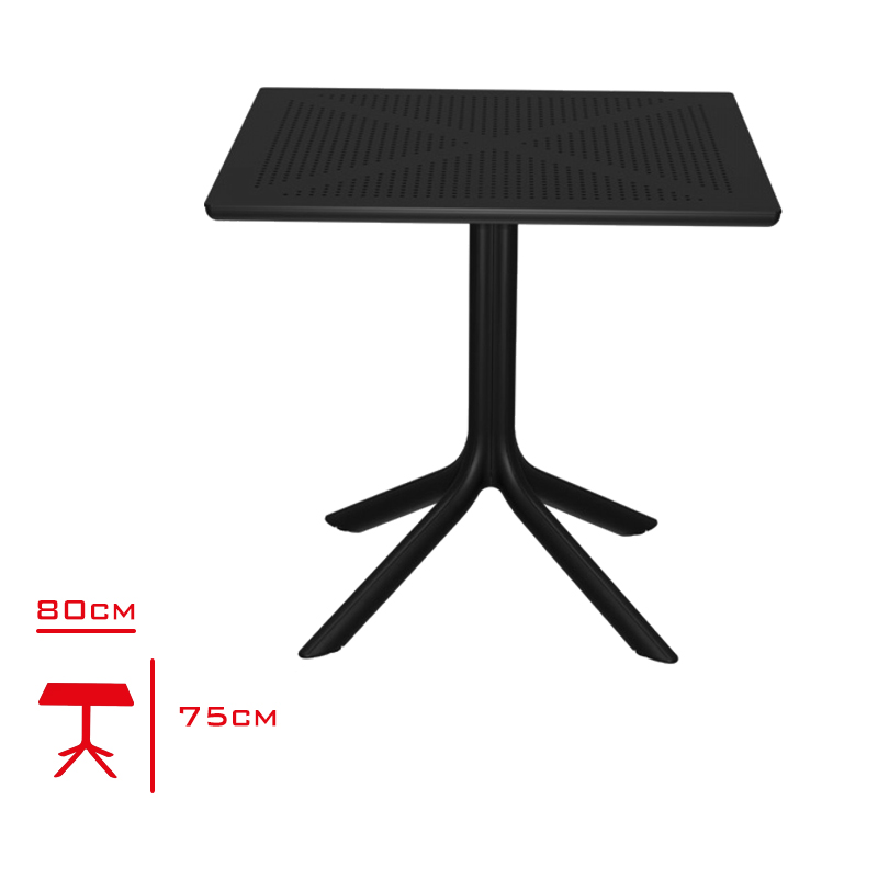 Comfort Masa 80*80 Trend Antrasıt Ct069