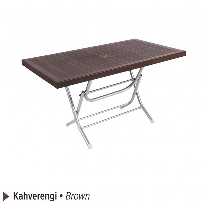 Comfort Masa Selvı 80*140 Metal Ayak Kahverengı Ct060