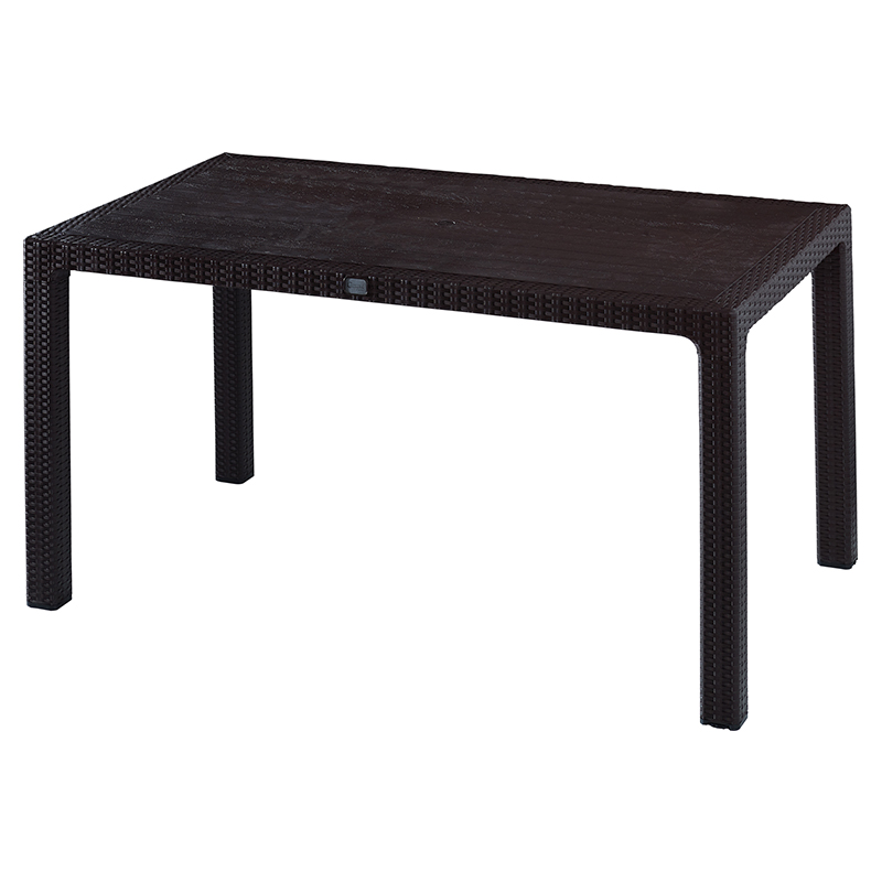 Comfort Masa Begonya Rattan 90*150 Camsız Kahverengı Ct065