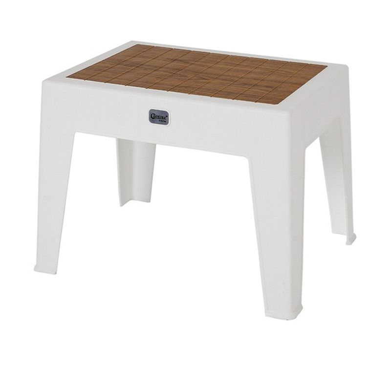 Comfort Sehpa Petunya Desenli Beyaz Ct075-D
