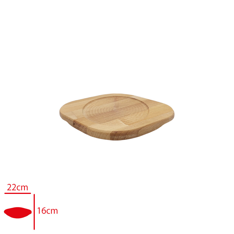 Baronı Ahsap Sahan Altlığı 12 Cm
