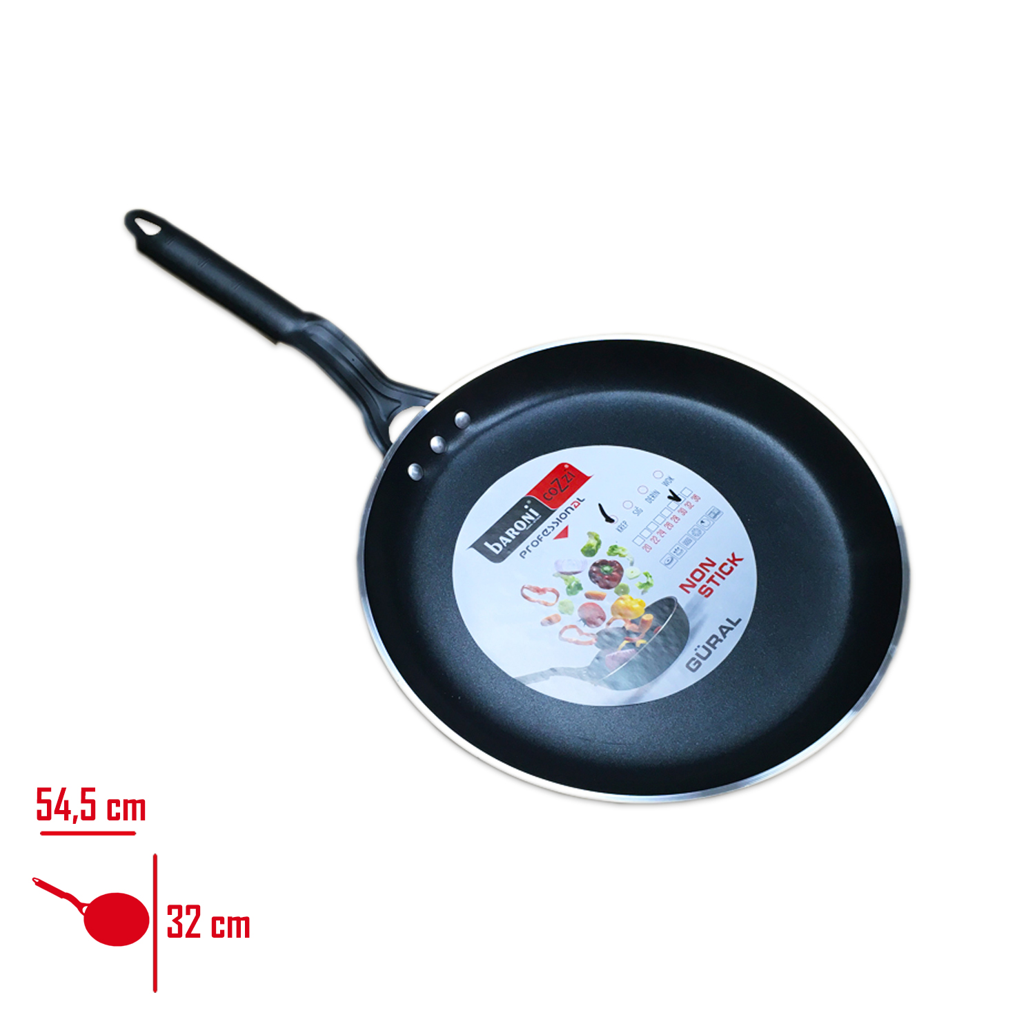 Baronı Krep Tava 32 Cm 802/32