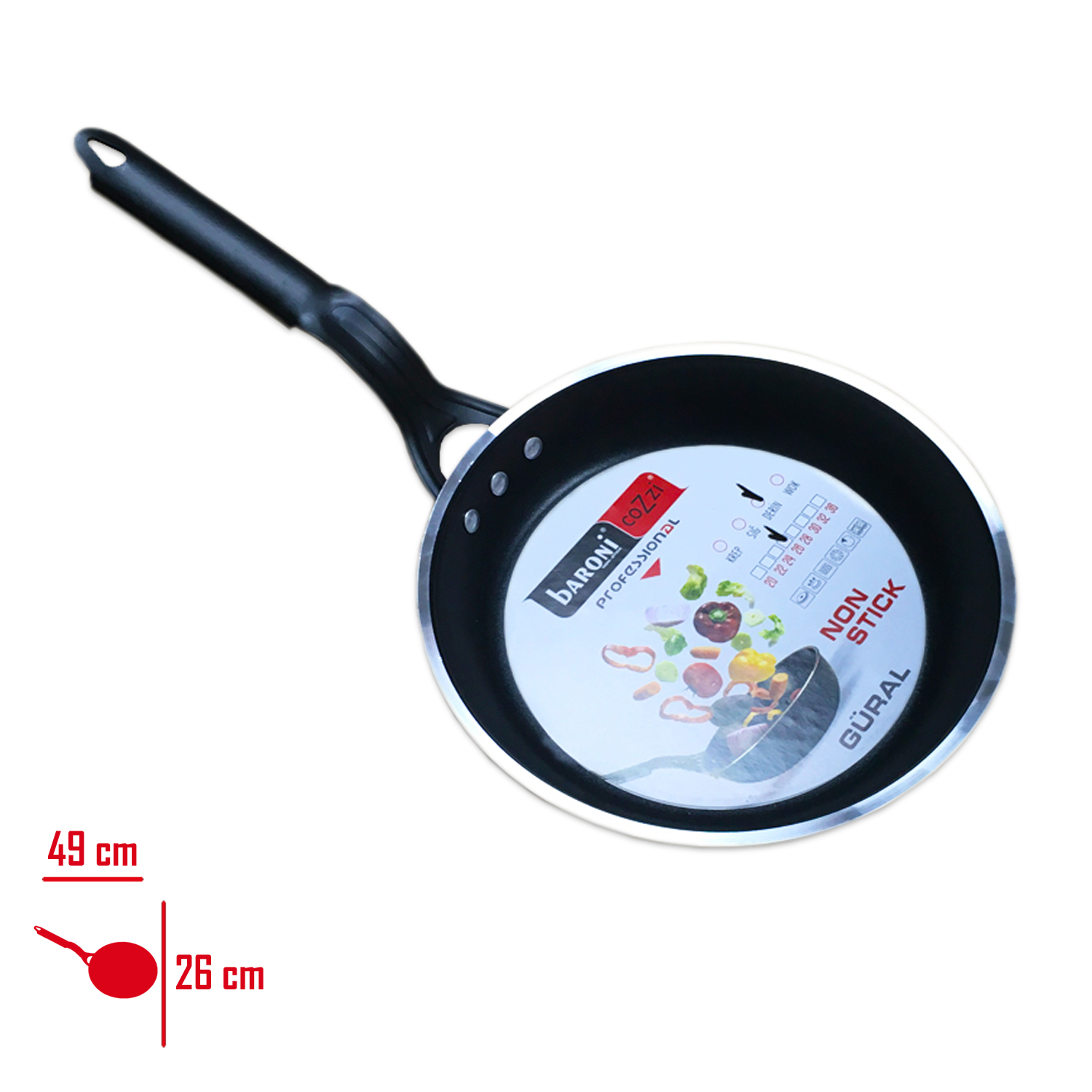 Baronı Derın Tava 26 Cm 803/26