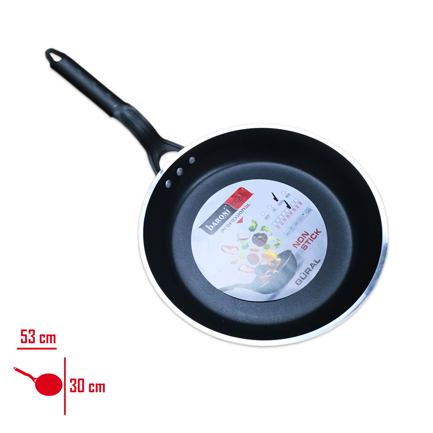 Baronı Derın Tava 30 Cm 803/30