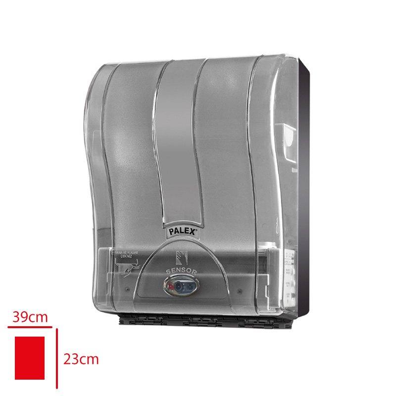 PALEX OTOMATIK HAVLU DISPENSERI PRESTIJ SEFFAF FUME 3491-2