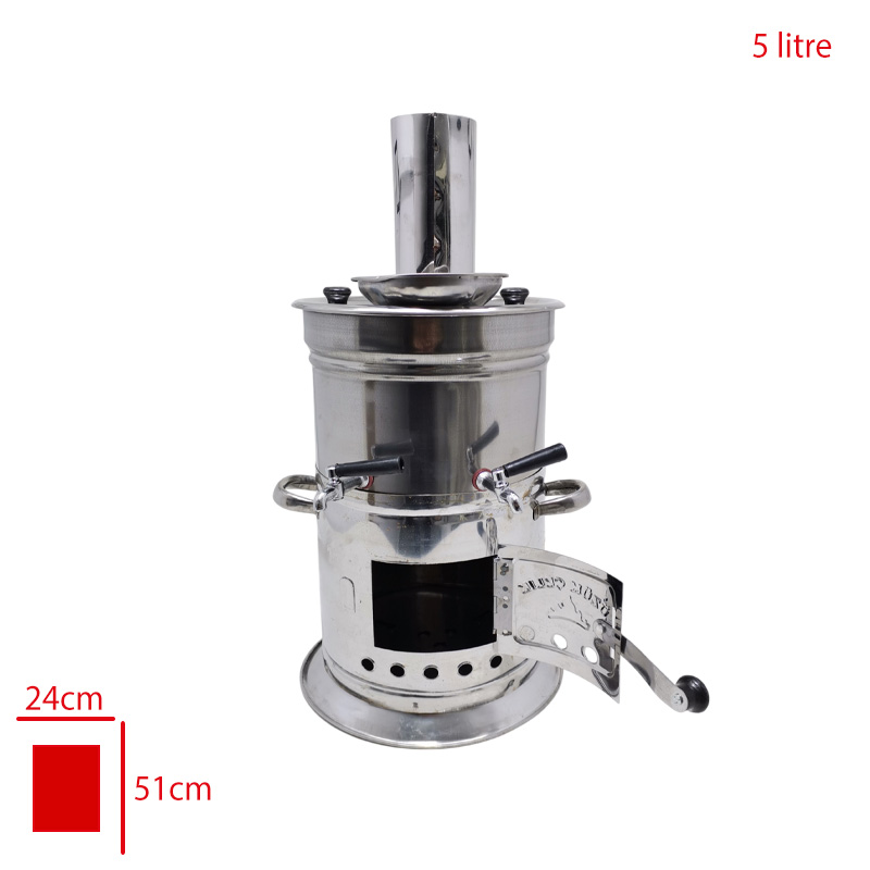 Semaver Çift Musluk 5 Lt