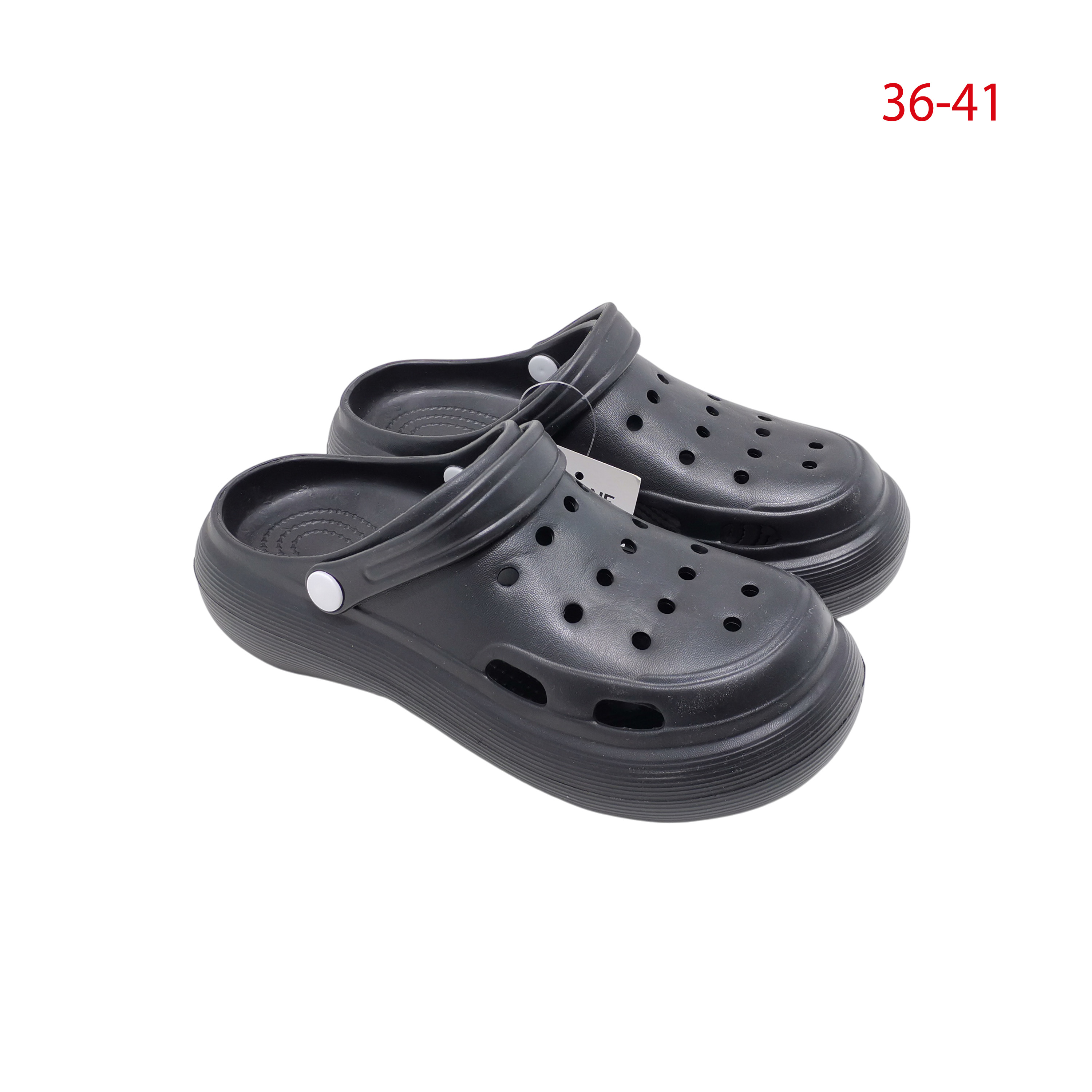 Lıly Zenne Terlık Siyah Crocks 36-41