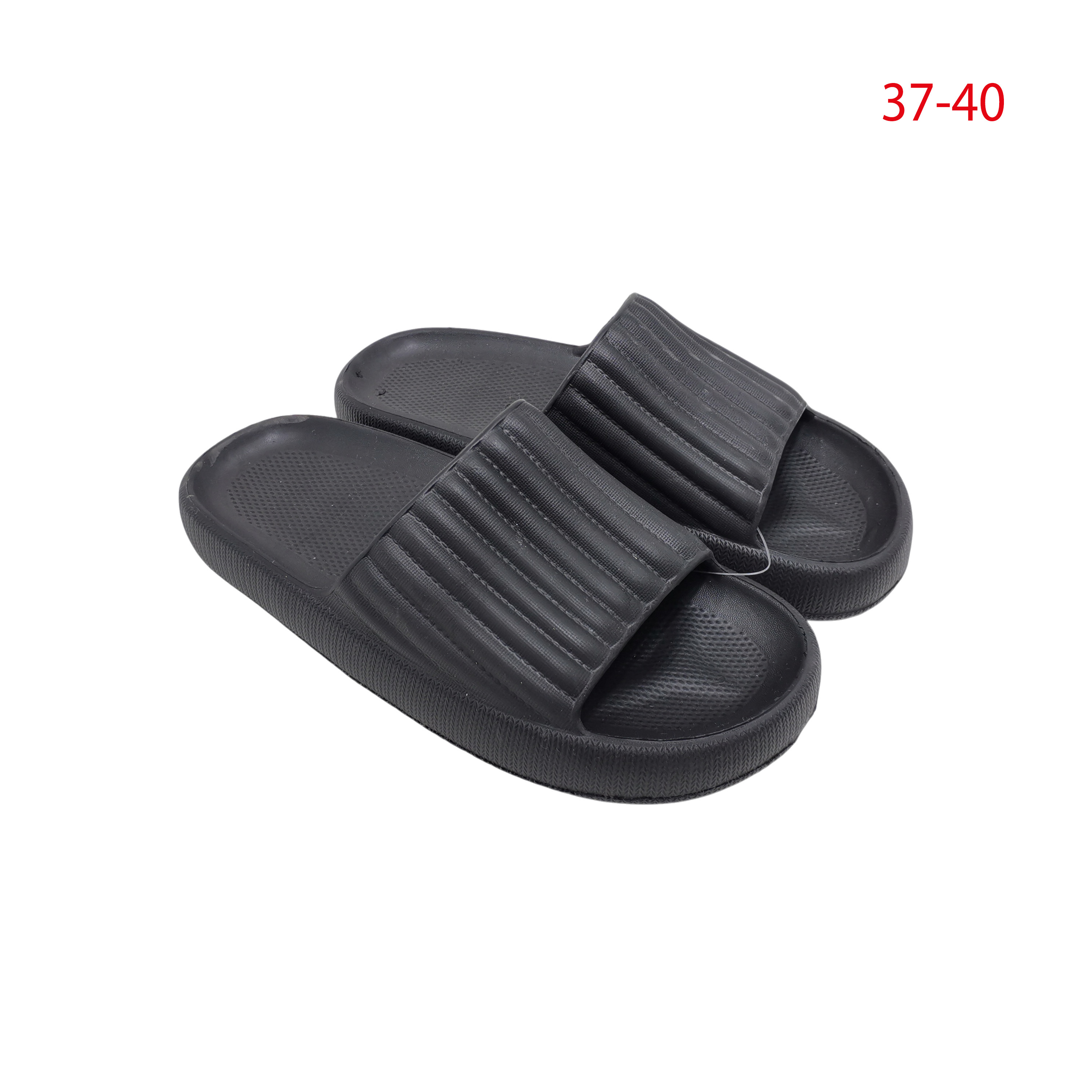 Lulu Zenne Terlık Siyah Duz Gova 36-41