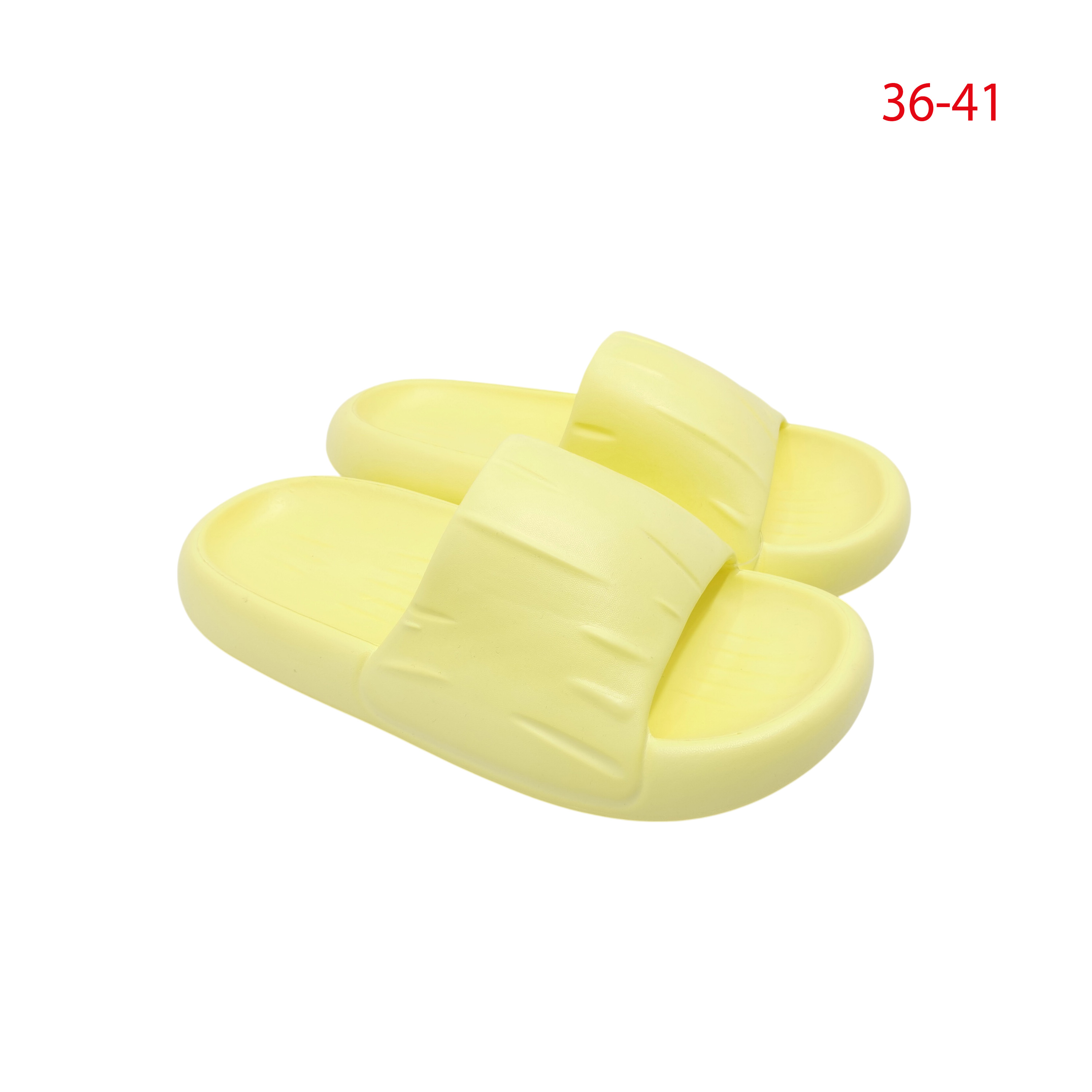 Daısy Zenne Terlık Pastel Sarı Duz Gova 36-41