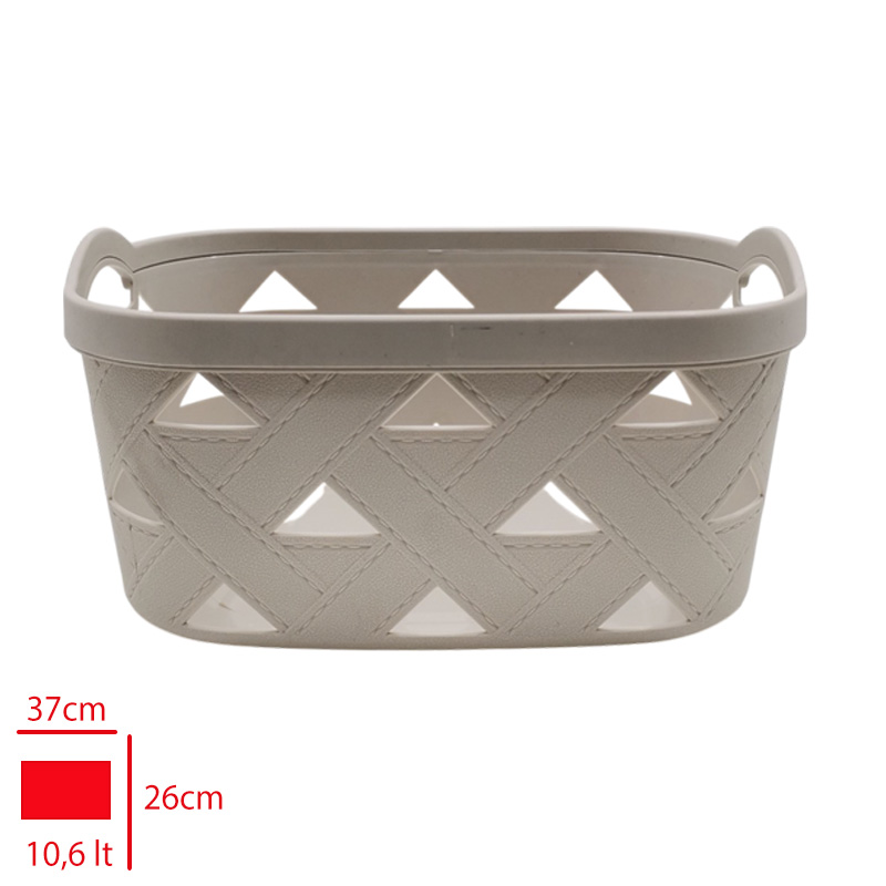 Derı Desenli Sepet 5 No 10,6 Lt Sd-5005