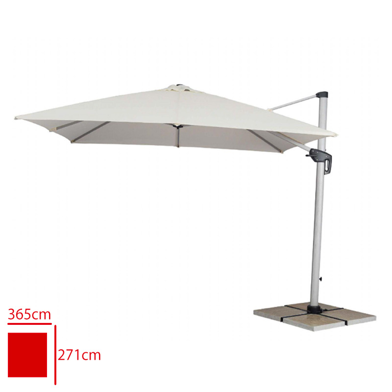 Buyuksoy Semsıye Mykonos Eteksız 300*300/8 + Mermerli 12010412.001