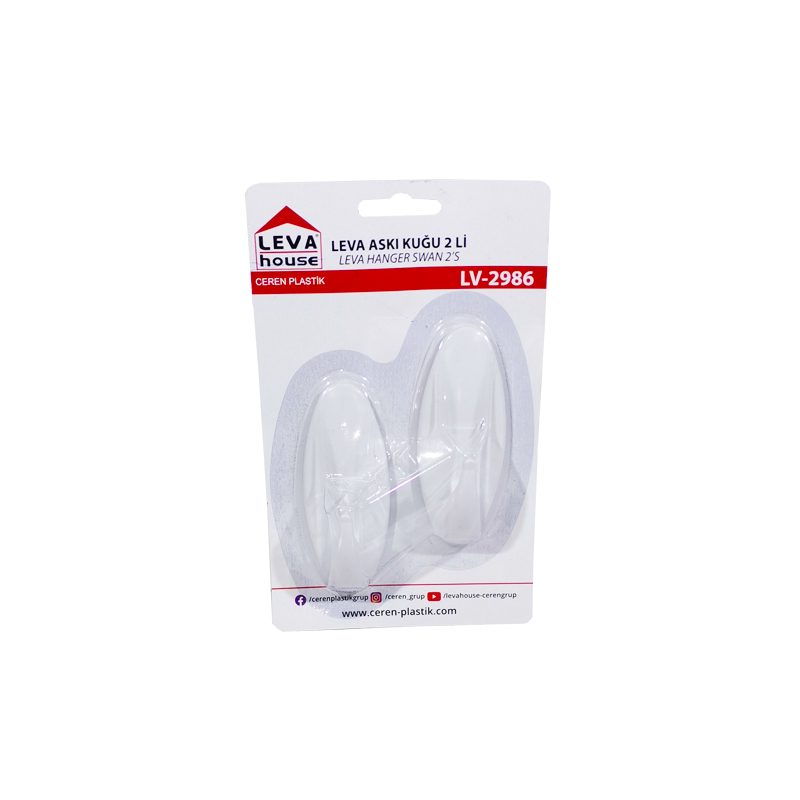 Leva Askı Kugu 2'li Lv-2986