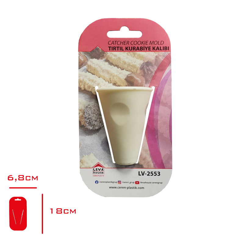 Leva Tırtıl Kurabiye Kalıbı Lv-2553