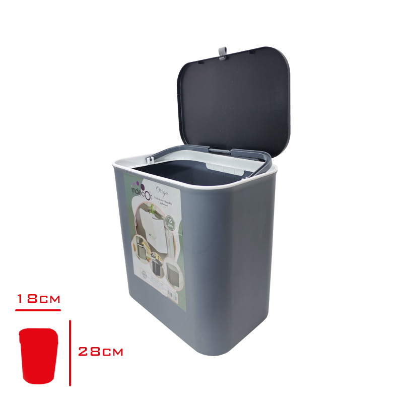 Arnıllo Orıga Çöp Kovası Fonksıyonel Kapaklı End-047/Ind-A001
