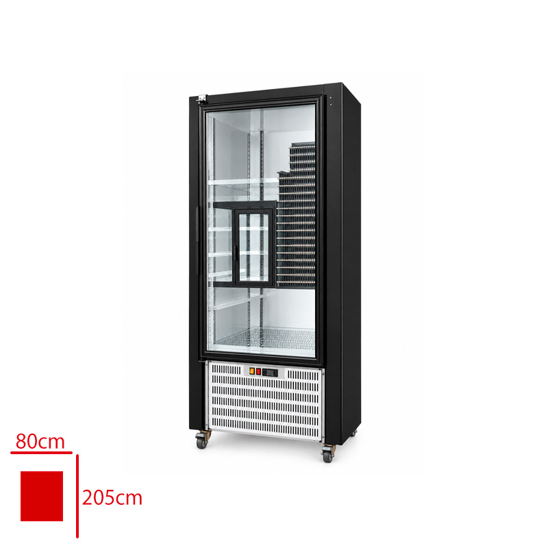 Kasap Buzdolabı Dık Tıp Tek Cam Kapı 80x80x205