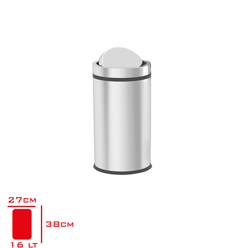 METAL COP KOVASI DONER KAPAK 16 LT 8033