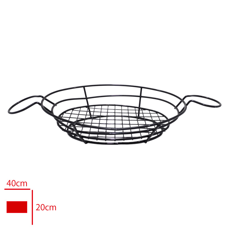 OVAL KUCUK SUNUMLUK SOS BOLMELI 40X20X6 CM