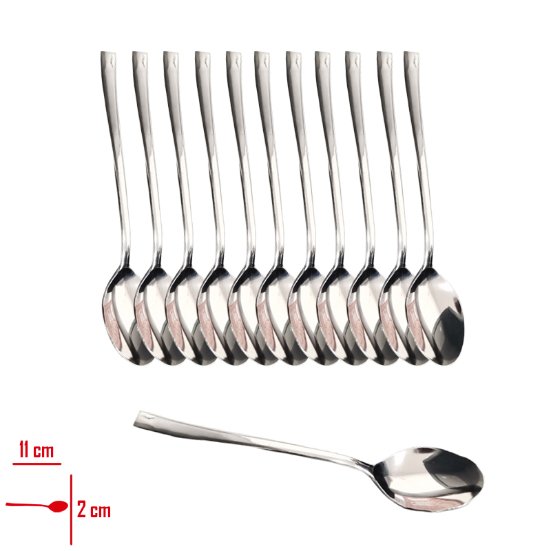 Rollers Incı Çay Kaşığı 12'li 2 Mm 304
