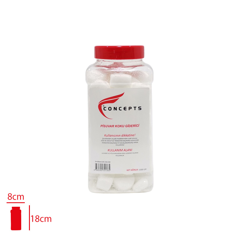Pısuvar Wc Koku Gıderıcı Tablet 1kg