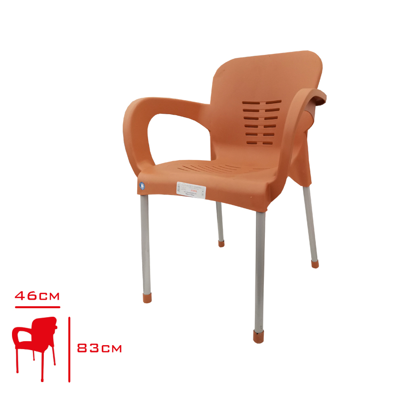Florya Koltuk Eyfel Eko Metal Ayak Naturel Renkli