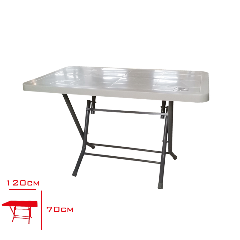 Florya Masa Eko Katlanır 70*120 Grand Beyaz/Teak/Cappuccıno/Kahverengı/Antrasıt/Yeşil