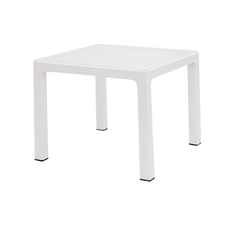Florya Masa Rattan 90*90 Camlı Regnum Antrasıt/Kahve/Cappucıno