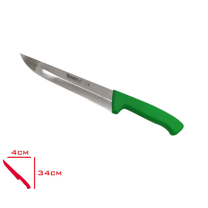 Sılver Kasap Bıçağı 4 No Yeşil 10104
