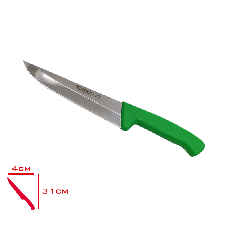 Sılver Kasap Bıçağı 3 No Yeşil 10103