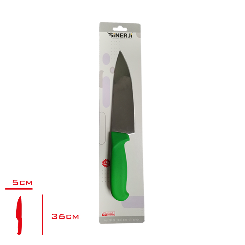 Sılver Sef Bıçağı 3 No 23 Cm Yeşil 10117