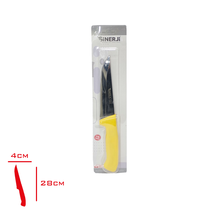 Sılver Kasap Bıçağı 2 No Sarı 10102