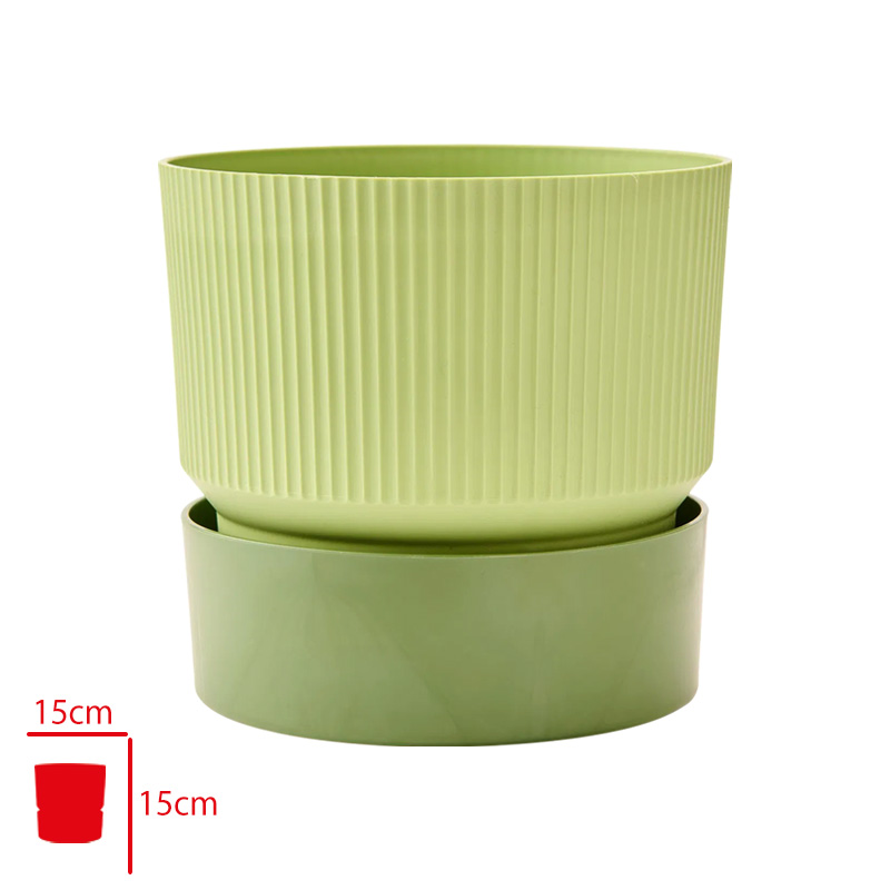 Polıwork Saksı Ixora Forest 15 Cm Orman Yesıli Ix-15fr